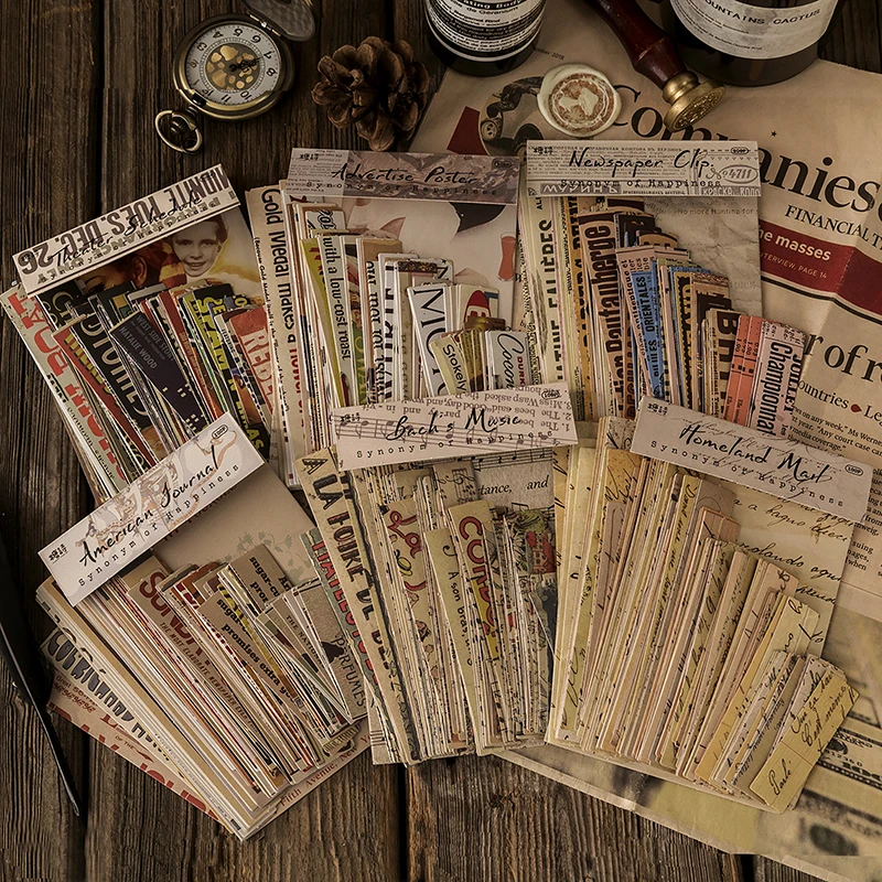 100 pcs Retro strip text Sticker Vintage English Decorative bottoming Scrapbooking material Sticker Diy Diary Album Stationery
100 pcs Retro strip text Sticker Vintage English Decorative bottoming Scrapbooking material Sticker Diy Diary Album Stationery