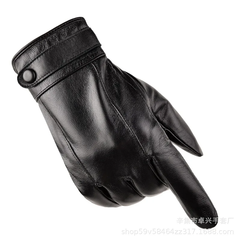 Sheepskin gloves men's winter warm gloves touch screen velvet thickened driving motorcycle gloves
Sheepskin gloves men's winter warm gloves touch screen velvet thickened driving motorcycle gloves