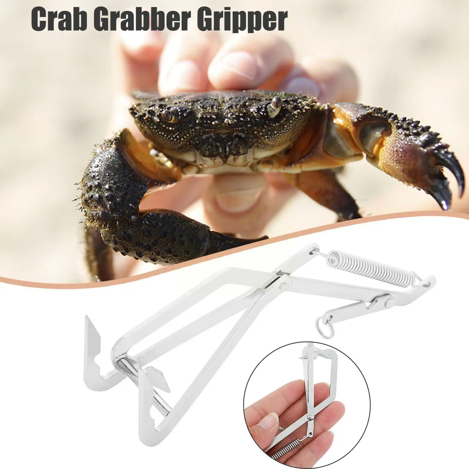 Stainless Steel Crab Grabber Gripper Fishing Clamp Fishing Controller Fishing Holder Traps Tackle Accessories Accessories H P9W0
Stainless Steel Crab Grabber Gripper Fishing Clamp Fishing Controller Fishing Holder Traps Tackle Accessories Accessories H P9W0