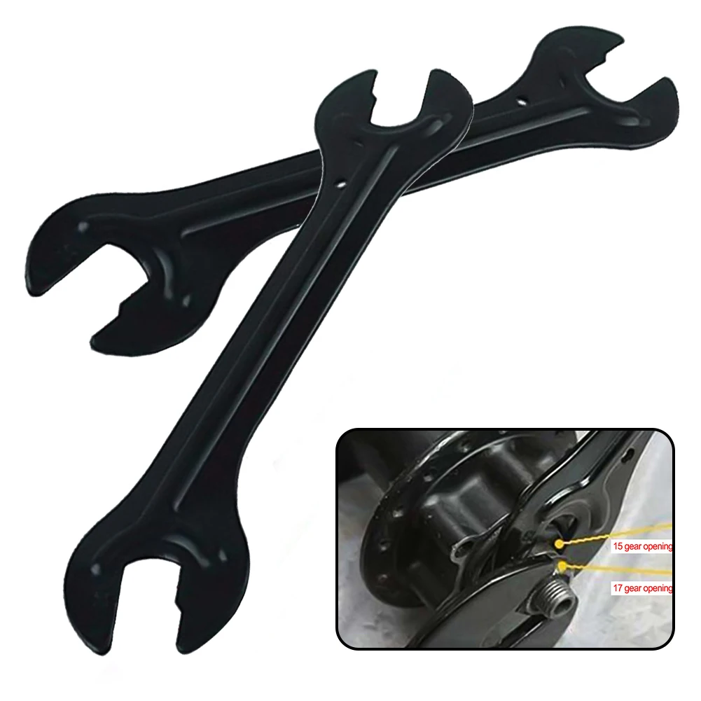 Hub Wrench Steel Black Corrosion Resistance Removal Repair Tool 13/14/15/16mm 200x46x2.5mm Durable And Practical
Hub Wrench Steel Black Corrosion Resistance Removal Repair Tool 13/14/15/16mm 200x46x2.5mm Durable And Practical