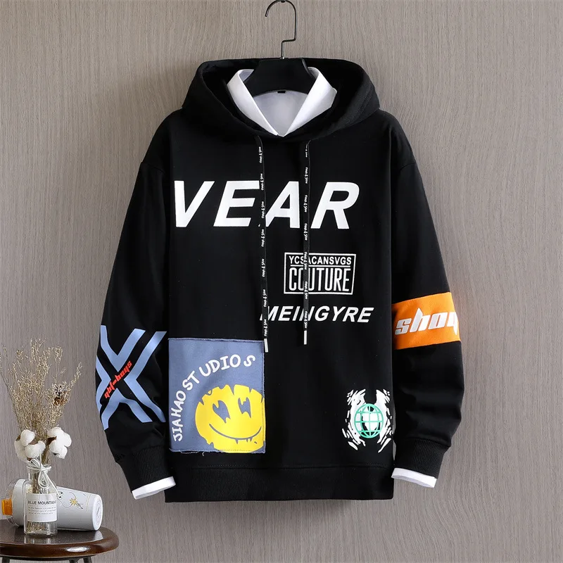 New Spring Autumn Hoodie Sweater Men Loose Hip-hop Jacket Harbor Wind Tops Hoodies Pullover H63
New Spring Autumn Hoodie Sweater Men Loose Hip-hop Jacket Harbor Wind Tops Hoodies Pullover H63
