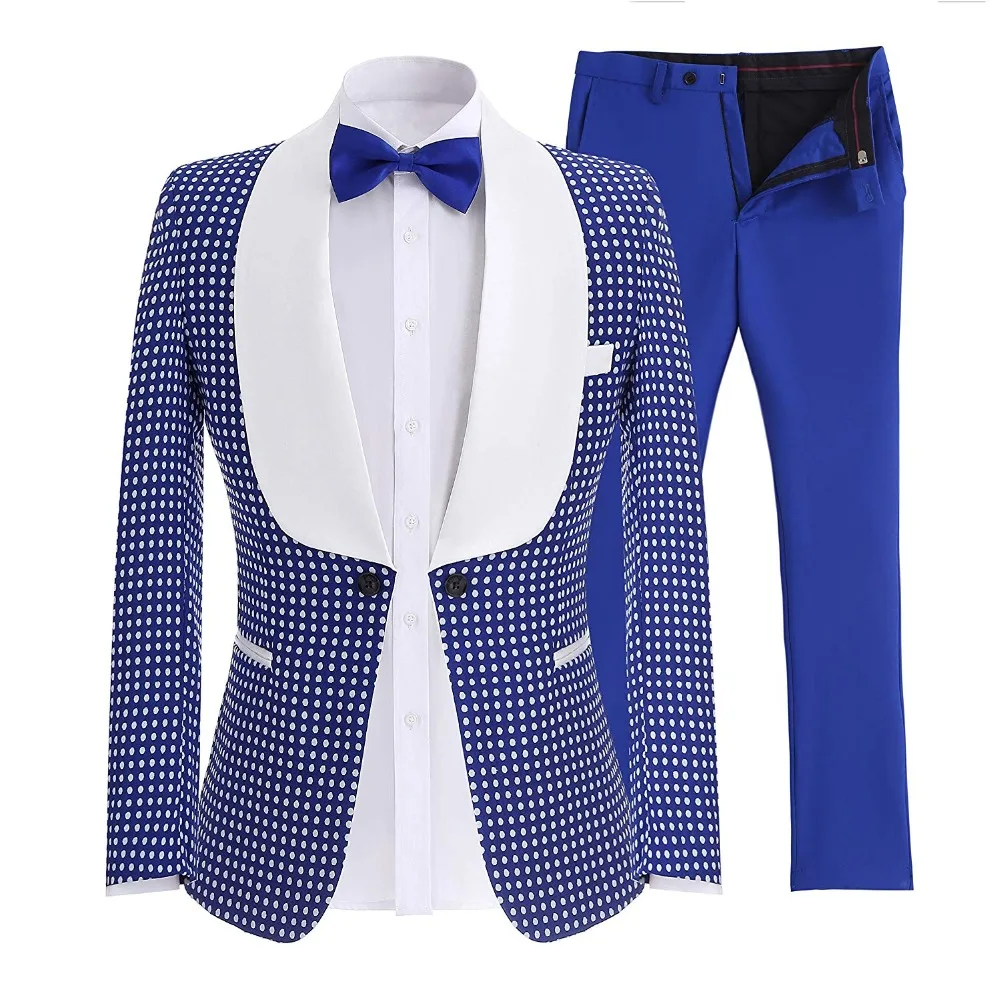 Royal Blue Black Suit Mens Shawl Collar 2 Pieces Mens SuitsSlim Fit Groom Jacket Tuxedos for Wedding Evening(Blazer+Pants+Tie)
Royal Blue Black Suit Mens Shawl Collar 2 Pieces Mens SuitsSlim Fit Groom Jacket Tuxedos for Wedding Evening(Blazer+Pants+Tie)