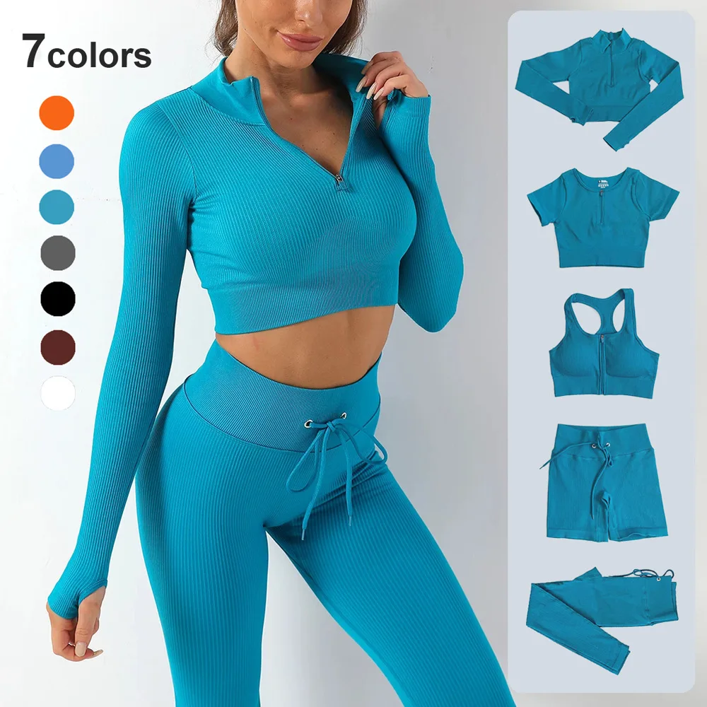 Yoga Fitness Suit Women's Full Package Yoga Pants High-intensity Sports Underwear Fitness Suit Bra Set
Yoga Fitness Suit Women's Full Package Yoga Pants High-intensity Sports Underwear Fitness Suit Bra Set