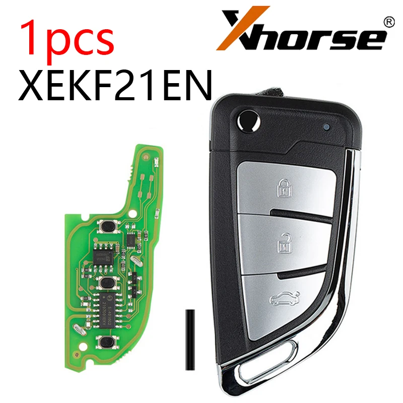 

3 Buttons Xhorse XEKF21EN With Super Chip For VVDI MINI Key Tool MAX VVDI2 Key Programmer Universal Super Remotes