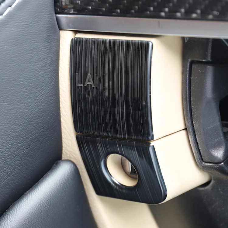 LHD Car Interior Styling Stainless Driver Side Storage Box Lock Protective Cover For Toyota Land Cruiser 200 Accessories
LHD Car Interior Styling Stainless Driver Side Storage Box Lock Protective Cover For Toyota Land Cruiser 200 Accessories