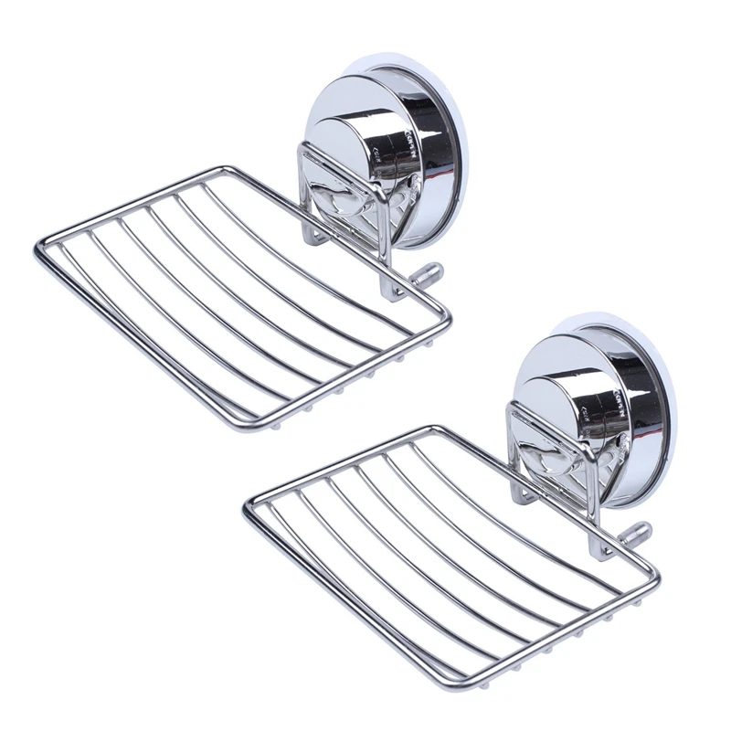 2X Super Powerful Vacuum Suction Stainless Steel Soap Dish Sponge Holder With Locking Suction (Soap Dish)
2X Super Powerful Vacuum Suction Stainless Steel Soap Dish Sponge Holder With Locking Suction (Soap Dish)