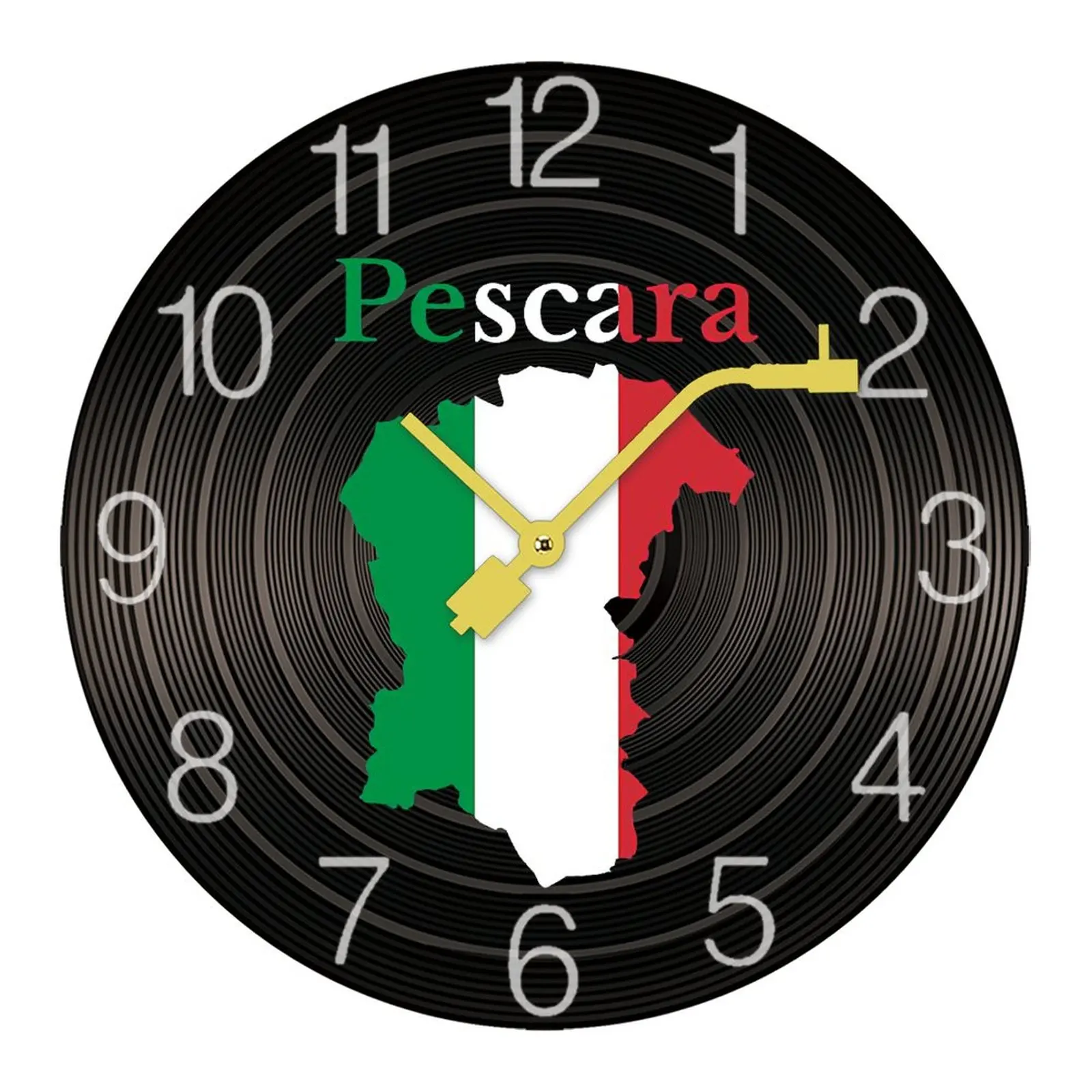Province of Pescara Map Italian Province DIY Mute Novelty Home Decoration NewRecord Wooden Wall Clock Kitchen Cool Wall Clock
Province of Pescara Map Italian Province DIY Mute Novelty Home Decoration NewRecord Wooden Wall Clock Kitchen Cool Wall Clock