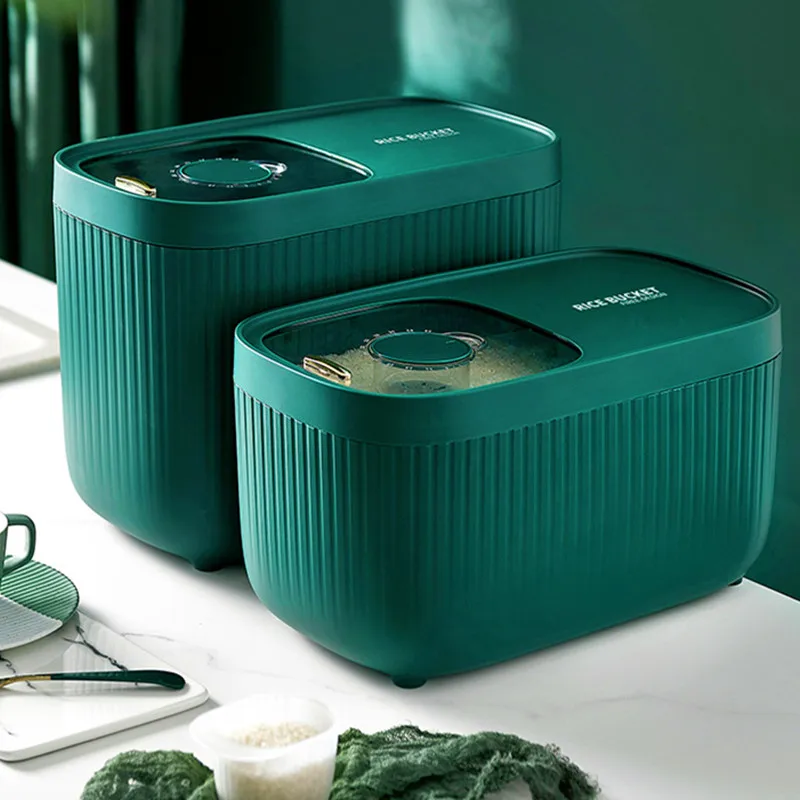 Moisture-proof Kitchen Storage Box Food Container Rice Jar Jars for Bulk Cereals Kitchen Flour Bucket Household Light Luxury
Moisture-proof Kitchen Storage Box Food Container Rice Jar Jars for Bulk Cereals Kitchen Flour Bucket Household Light Luxury