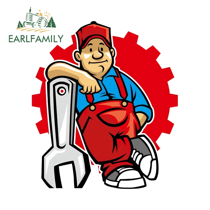 EARLFAMILY 13 см x 9,8 см для сантехника, забавные наклейки для автомобиля, наклейка на окна, аниме, автомобильные аксессуары, бампер, виниловый материал, украшение
EARLFAMILY 13 см x 9,8 см для сантехника, забавные наклейки для автомобиля, наклейка на окна, аниме, автомобильные аксессуары, бампер, виниловый материал, украшение