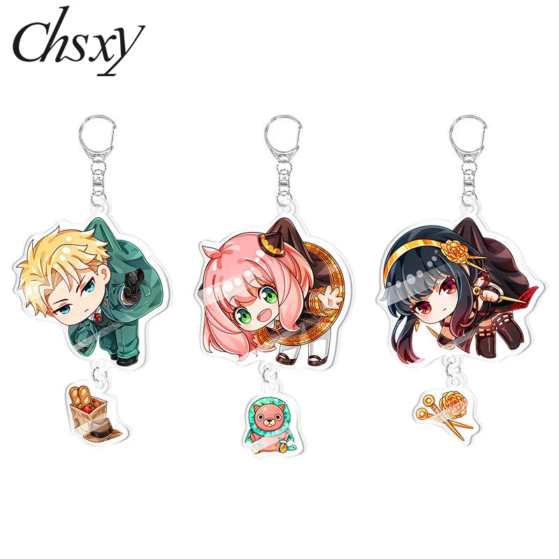 Anime SPY X FAMILY Acrylic Keychain Cute Figures Twilight Yor Forger Anya Forger Charm Pendant Keyring Jewelry Accessories Gift
Anime SPY X FAMILY Acrylic Keychain Cute Figures Twilight Yor Forger Anya Forger Charm Pendant Keyring Jewelry Accessories Gift