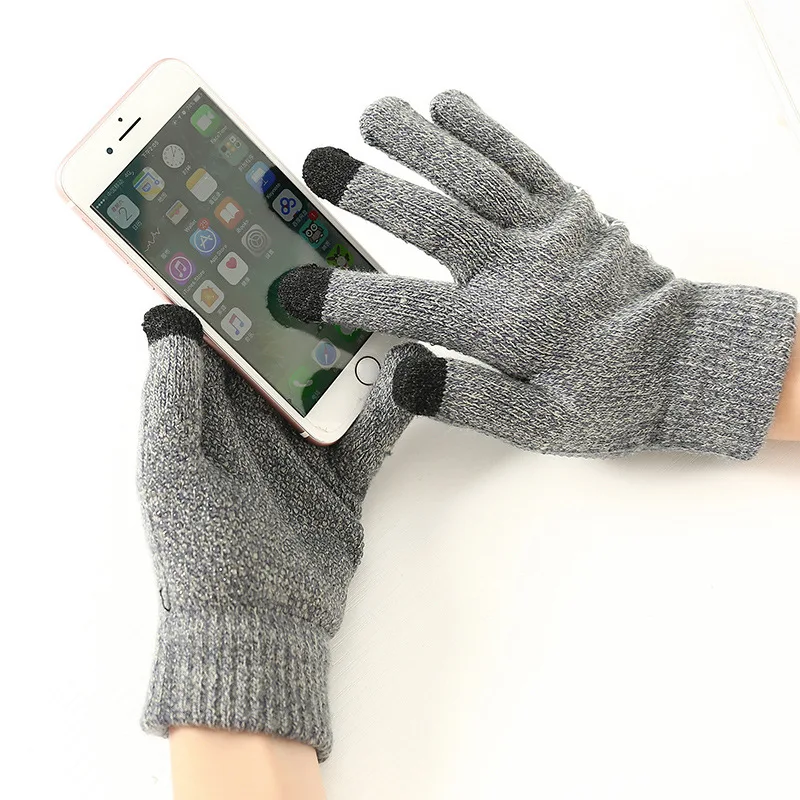 Autumn Winter Women Fashion Acrylic Gloves Non-slip Plush Wear-resistant Cold-proof Knitted Warm Mittens
Autumn Winter Women Fashion Acrylic Gloves Non-slip Plush Wear-resistant Cold-proof Knitted Warm Mittens