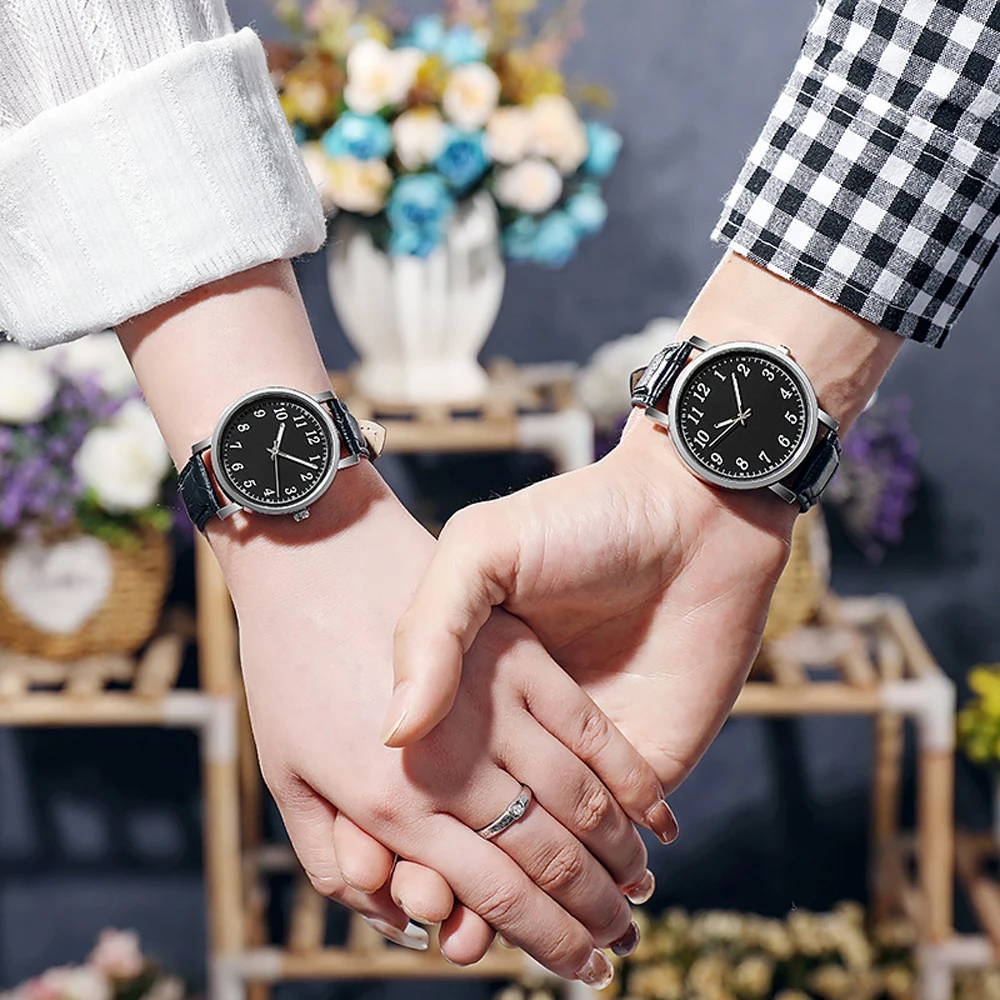 Men and Women Watch Simple Korean Casual Waterproof Female and Male Student All-match Alloy Quartz Leather Couple's Wristwatch
Men and Women Watch Simple Korean Casual Waterproof Female and Male Student All-match Alloy Quartz Leather Couple's Wristwatch