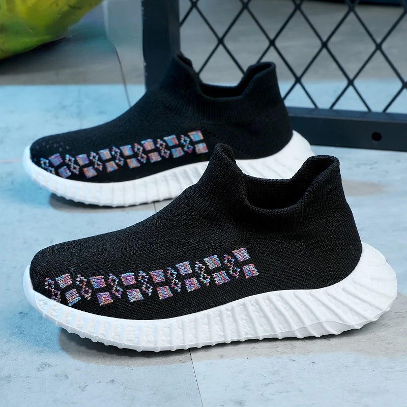 Spring Autumn Children Shoes Mesh Breathable Running Shoes Boy Girl Brand Casual Outdoor Sports Shoes Kids Fashion Knit Sneakers
Spring Autumn Children Shoes Mesh Breathable Running Shoes Boy Girl Brand Casual Outdoor Sports Shoes Kids Fashion Knit Sneakers
