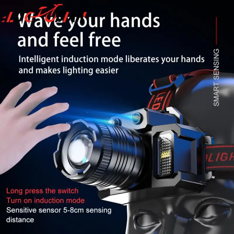 Фонарь для рыбалки с телескопическим увеличением, 2000 мАч, 6 режимов работы 
Фонарь для рыбалки с телескопическим увеличением, 2000 мАч, 6 режимов работы