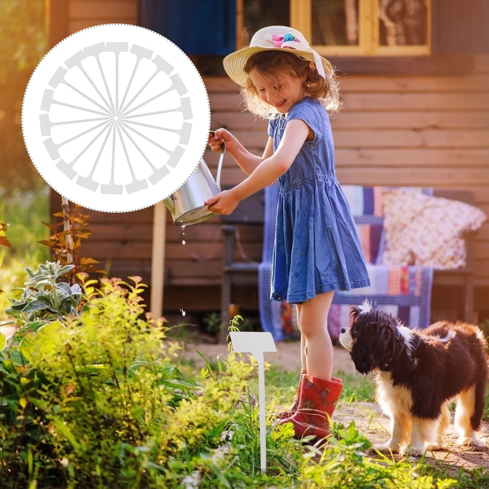 20Pcs Plastic Metal Outdoor Plants Garden Marker Nursery Tags T-Type Stake Notes Strip
20Pcs Plastic Metal Outdoor Plants Garden Marker Nursery Tags T-Type Stake Notes Strip
