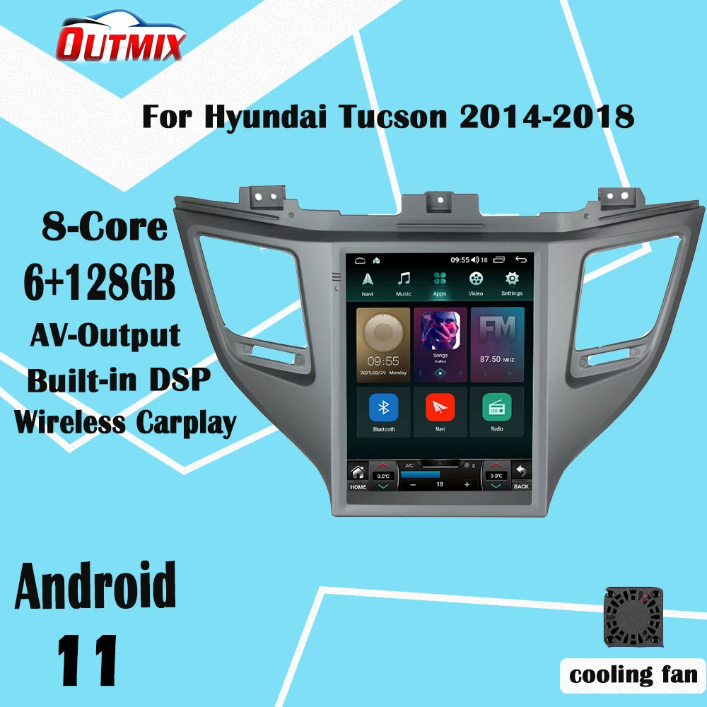 12,3 дюймов Android 11 64 Tesla радио для Hyundai Tucson 2015-2018 Автомобильный GPS навигатор головное устройство мультимедийный плеер
12,3 дюймов Android 11 64 Tesla радио для Hyundai Tucson 2015-2018 Автомобильный GPS навигатор головное устройство мультимедийный плеер