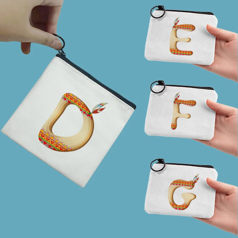 Fresh Style Exotic Letters Coin Purse Women Convenient Key Case Exquisite Mini Pouch Wallet Bag Beautiful Zipper Coin Purse
Fresh Style Exotic Letters Coin Purse Women Convenient Key Case Exquisite Mini Pouch Wallet Bag Beautiful Zipper Coin Purse