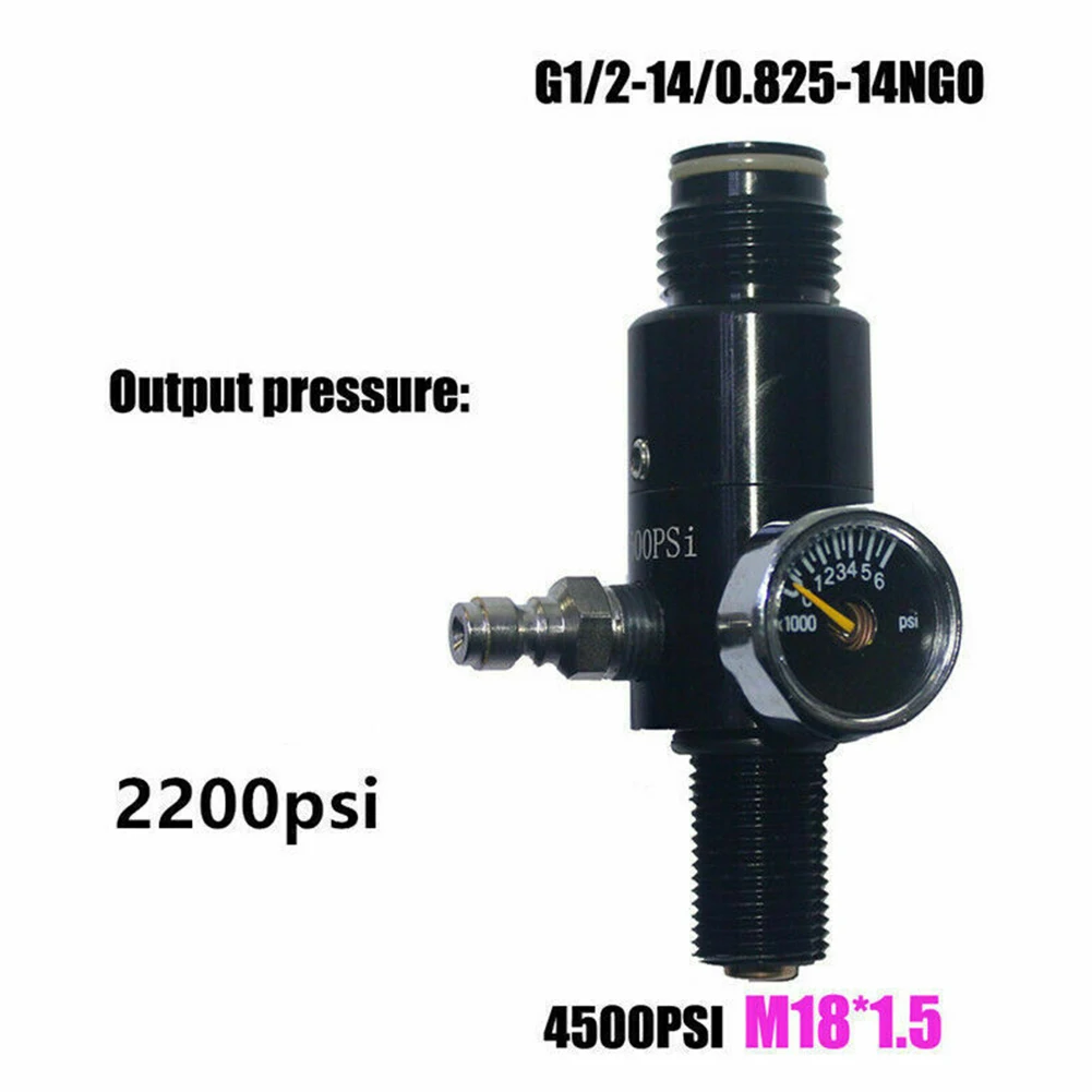 Резьба Стандартный регулятор 4500PSI HPA выход 2200PSI M18x1.5 регулятор клапана бака сжатого воздуха Выходное давление
Резьба Стандартный регулятор 4500PSI HPA выход 2200PSI M18x1.5 регулятор клапана бака сжатого воздуха Выходное давление