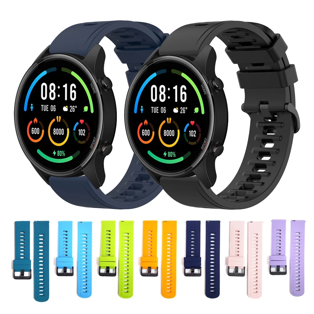 Силиконовый спортивный ремешок для Xiaomi mi watch, цветной спортивный ремешок для Mi watch, цветной браслет, сменные ремешки для часов
Силиконовый спортивный ремешок для Xiaomi mi watch, цветной спортивный ремешок для Mi watch, цветной браслет, сменные ремешки для часов
