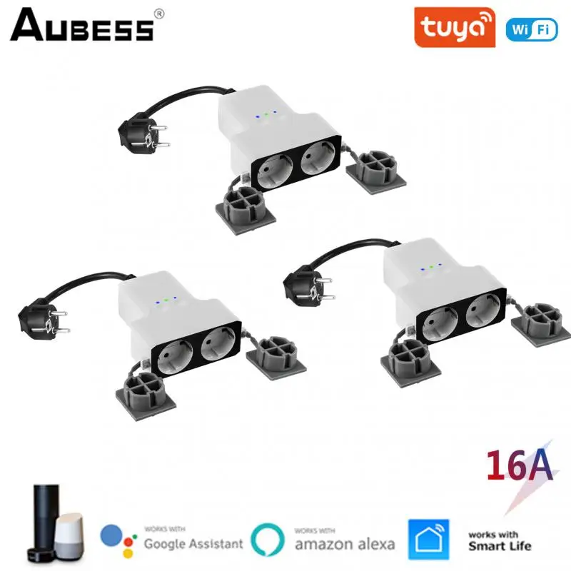 New Dual WIFI Smart Waterproof Socket IP44 Outdoor Smart Plug Outlets Remote Control Tuya Smart Life App With Alexa Google Home
New Dual WIFI Smart Waterproof Socket IP44 Outdoor Smart Plug Outlets Remote Control Tuya Smart Life App With Alexa Google Home