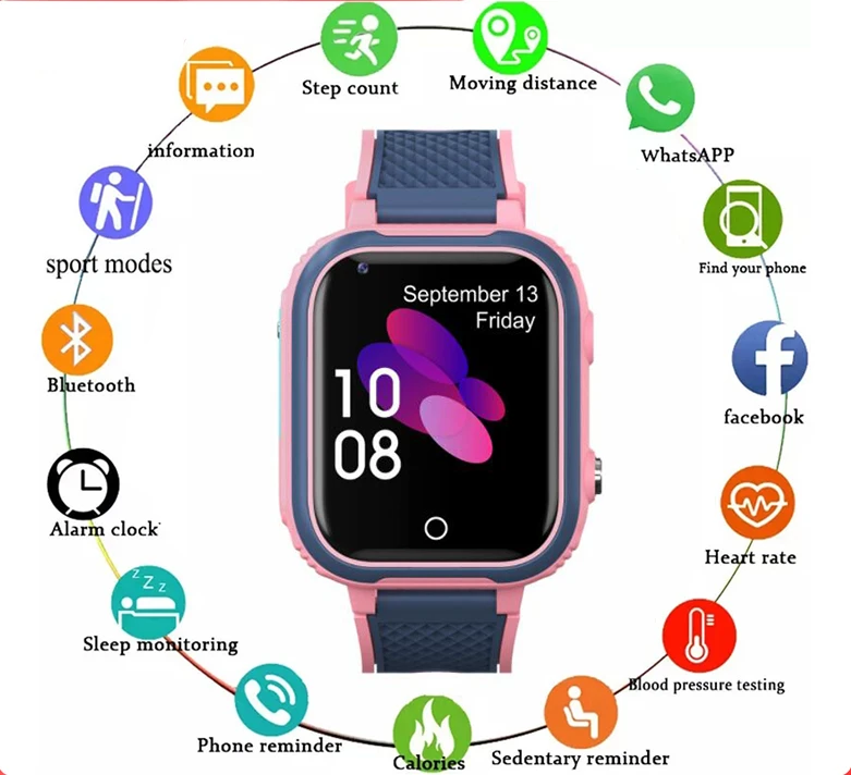 For Apple Huawei Xiaomi LT21 4G Camera Monitoring Tracker Positioning Watch Smart Watch Kids Video Call Waterproof Kids Watch
For Apple Huawei Xiaomi LT21 4G Camera Monitoring Tracker Positioning Watch Smart Watch Kids Video Call Waterproof Kids Watch