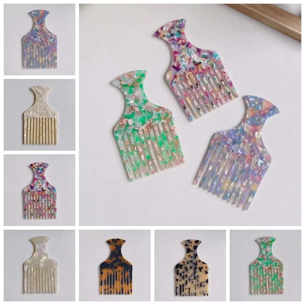 Leopard Print Acetate Long Tooth Hair Comb Anti-Static Korean Style Marbling Color Comb Anti-slip Durable Pick Comb Salon
Leopard Print Acetate Long Tooth Hair Comb Anti-Static Korean Style Marbling Color Comb Anti-slip Durable Pick Comb Salon