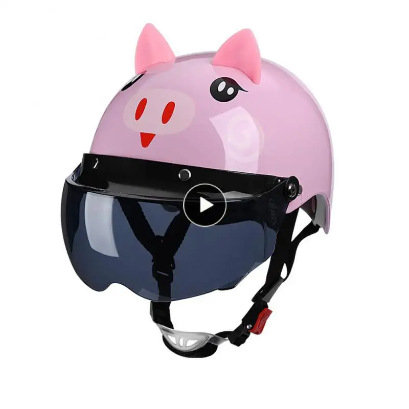 With Short Brown Goggles Portable Motorcycle Helmet Cute Adult Electric Car Helmet Helmet Universal Safety Helmets
With Short Brown Goggles Portable Motorcycle Helmet Cute Adult Electric Car Helmet Helmet Universal Safety Helmets