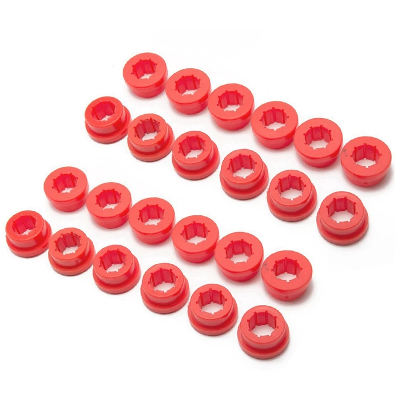 24Pcs/Lot Lower Control Arm Rear Camber Kit Replacement Bushings EP-CA0111 For Honda Civic 88-05 Ek Eg Es Red
24Pcs/Lot Lower Control Arm Rear Camber Kit Replacement Bushings EP-CA0111 For Honda Civic 88-05 Ek Eg Es Red