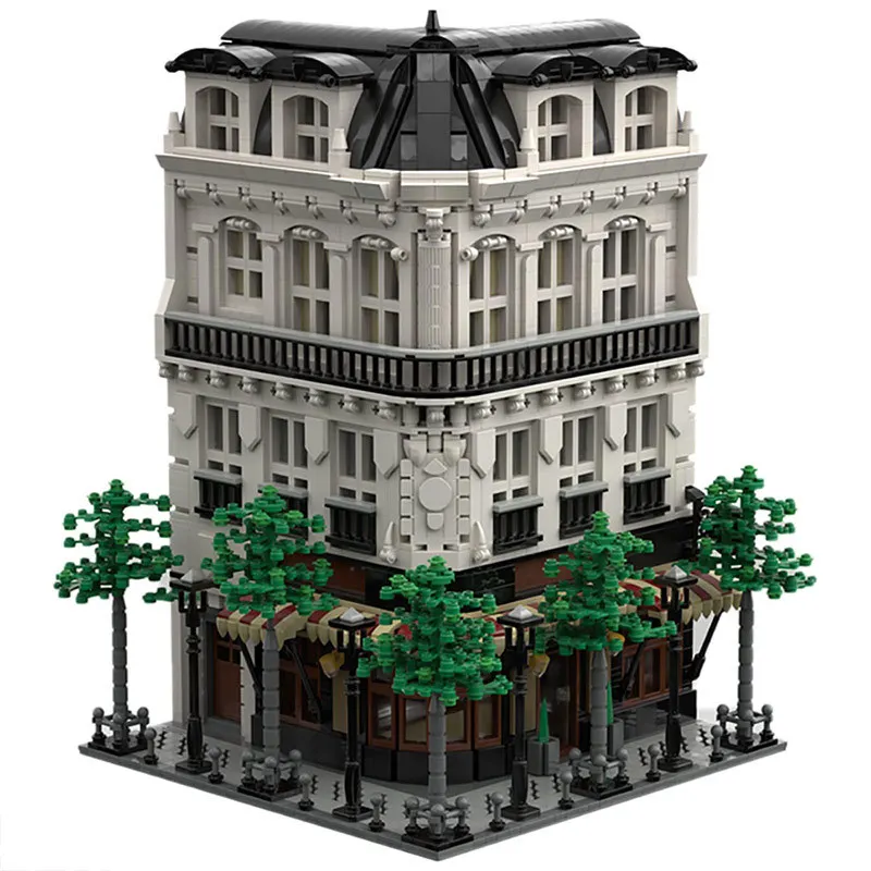 MOC Puzzle Block Toys Compatible With Street View Series MOC-40476 Paris Bakery Studio 
MOC Puzzle Block Toys Compatible With Street View Series MOC-40476 Paris Bakery Studio