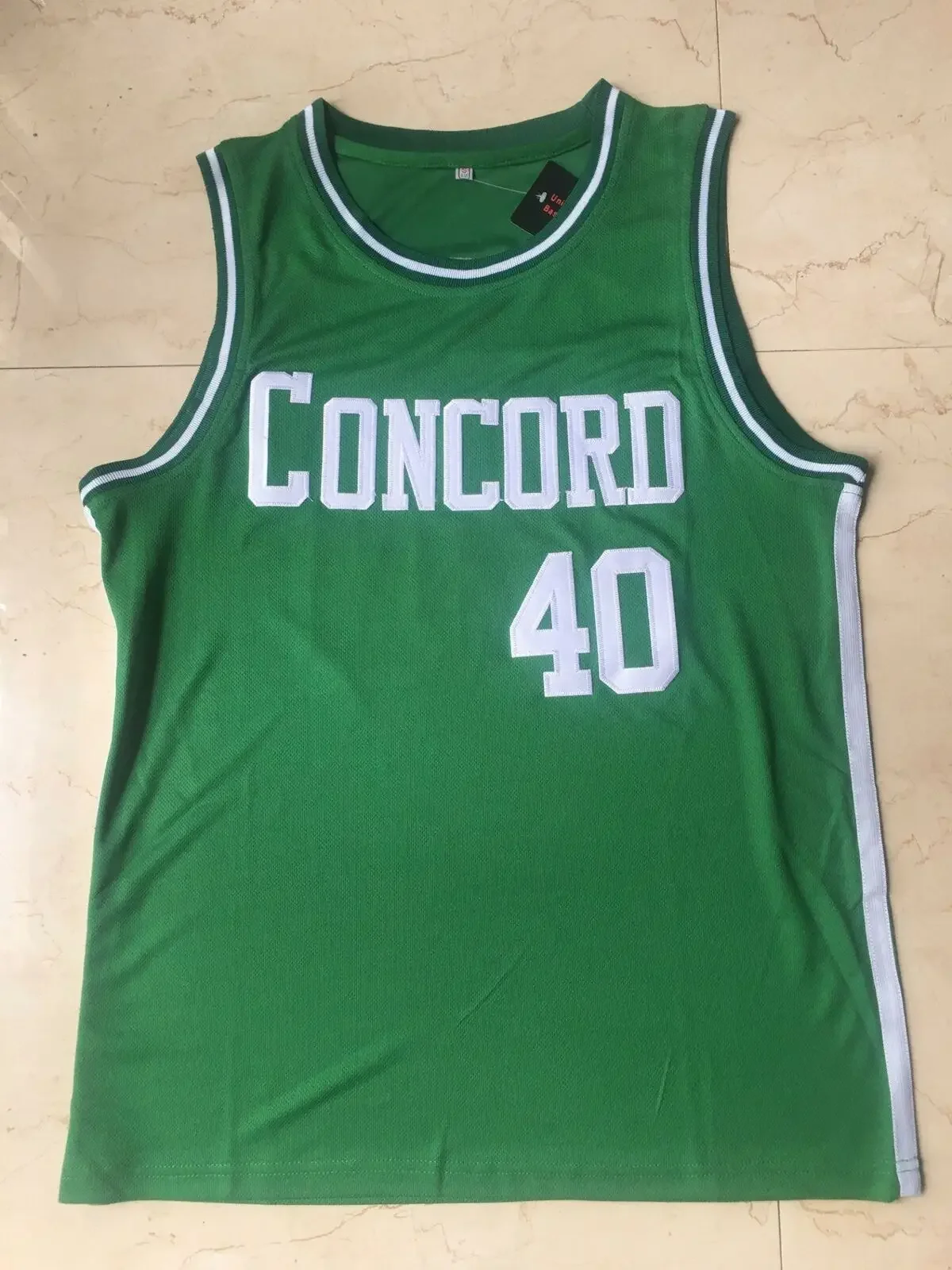 

Concord Academy 40# Shawn Kemp High School College Basketball Jersey Stitched
