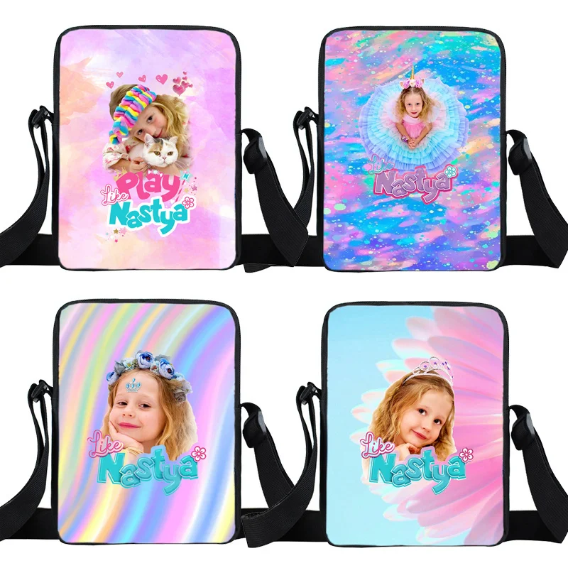 Cute Like Nastya Shoulder Bag for Girls Boys Handbag Cartoon High Quality Crossbody Bag Fashion Birthday Gift
Cute Like Nastya Shoulder Bag for Girls Boys Handbag Cartoon High Quality Crossbody Bag Fashion Birthday Gift