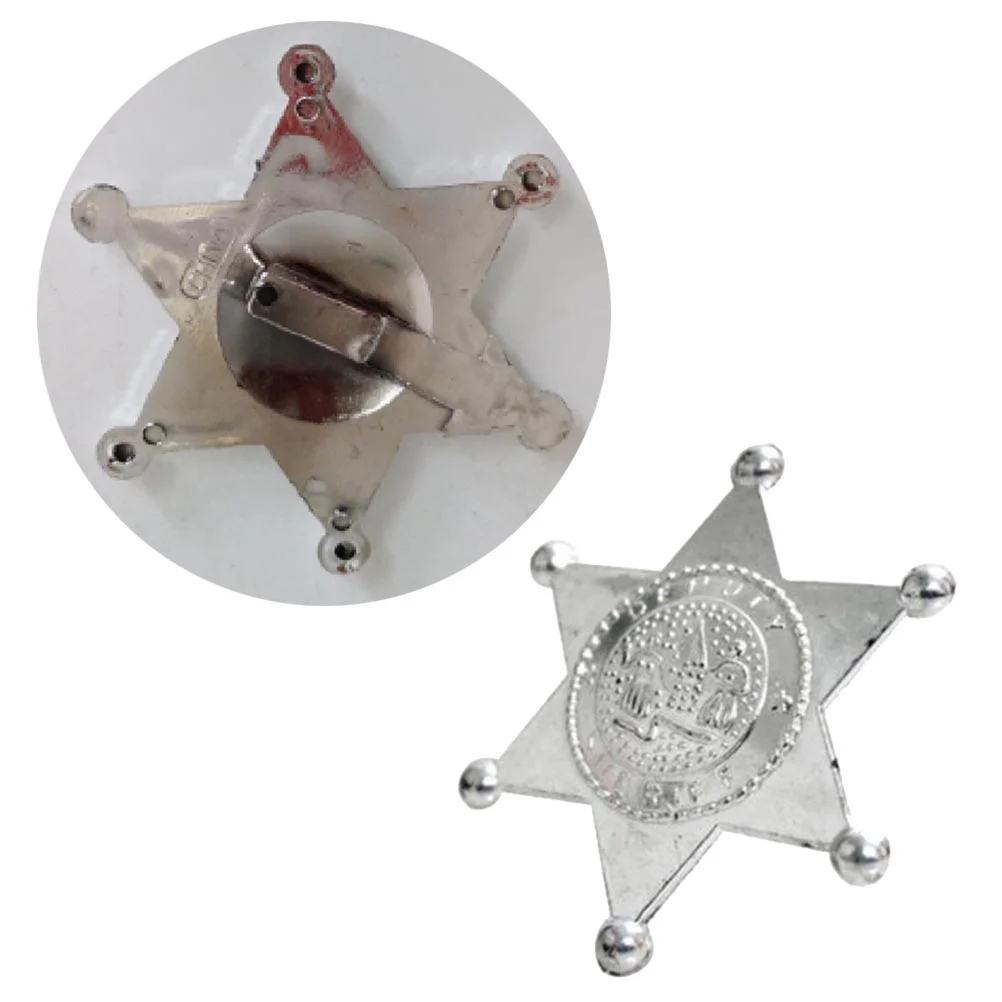 Значок для костюмов для косплея, 10 шт., реквизит, полицейские аксессуары, Развивающие детские игрушки (значок с шестиугольной звездой)
Значок для костюмов для косплея, 10 шт., реквизит, полицейские аксессуары, Развивающие детские игрушки (значок с шестиугольной звездой)