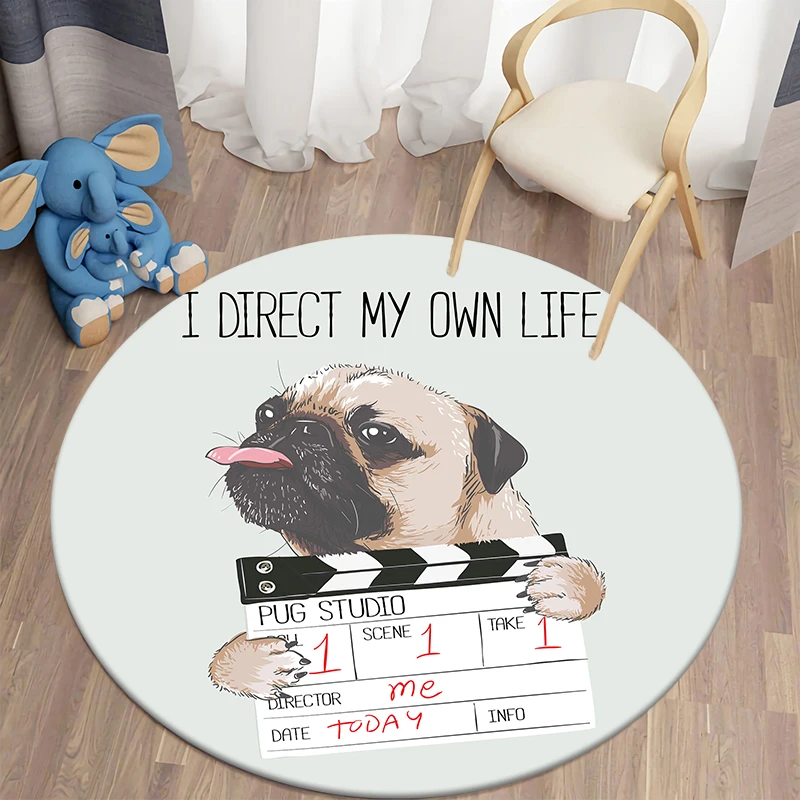 3D cartoon Cute puppy mat round carpet floor mat polyester carpet children's room decor cusine living room carpet kawaii rug
3D cartoon Cute puppy mat round carpet floor mat polyester carpet children's room decor cusine living room carpet kawaii rug