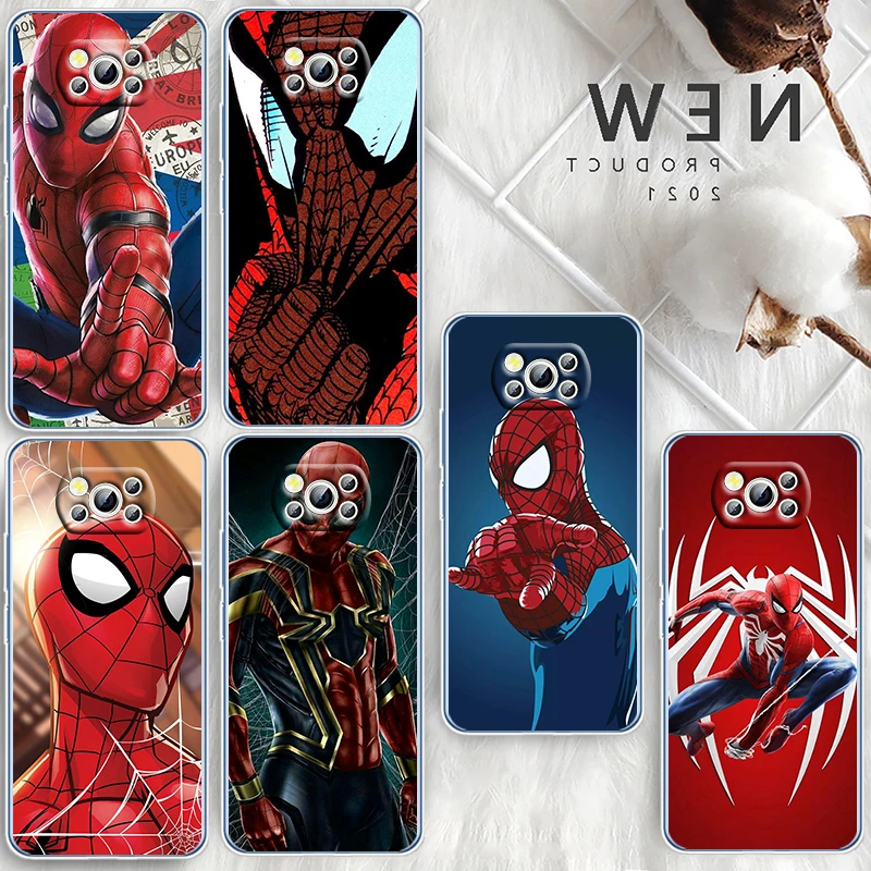 Marvel SpiderMan Cool Art For Xiaomi Redmi Note 10S 9 Civi Poco X4 X3 NFC F3 GT M4 M3 M2 X2 F2 Pro C3 5G Transparent Phone Case
Marvel SpiderMan Cool Art For Xiaomi Redmi Note 10S 9 Civi Poco X4 X3 NFC F3 GT M4 M3 M2 X2 F2 Pro C3 5G Transparent Phone Case