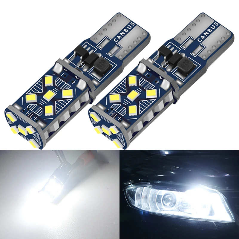 2 x T10 W5W 194 5W5 LED Signal Bulb Canbus 12V 24V 7000K White Car Interior Dome Reading Trunk Wedge Side License Plate Lamps
2 x T10 W5W 194 5W5 LED Signal Bulb Canbus 12V 24V 7000K White Car Interior Dome Reading Trunk Wedge Side License Plate Lamps