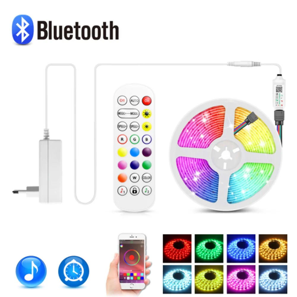 Bluetooth LED Light Strip Set Smart APP Music Mode Indoor Hall Room Outline Corridor Stair Decoration Atmosphere Light Strip
Bluetooth LED Light Strip Set Smart APP Music Mode Indoor Hall Room Outline Corridor Stair Decoration Atmosphere Light Strip