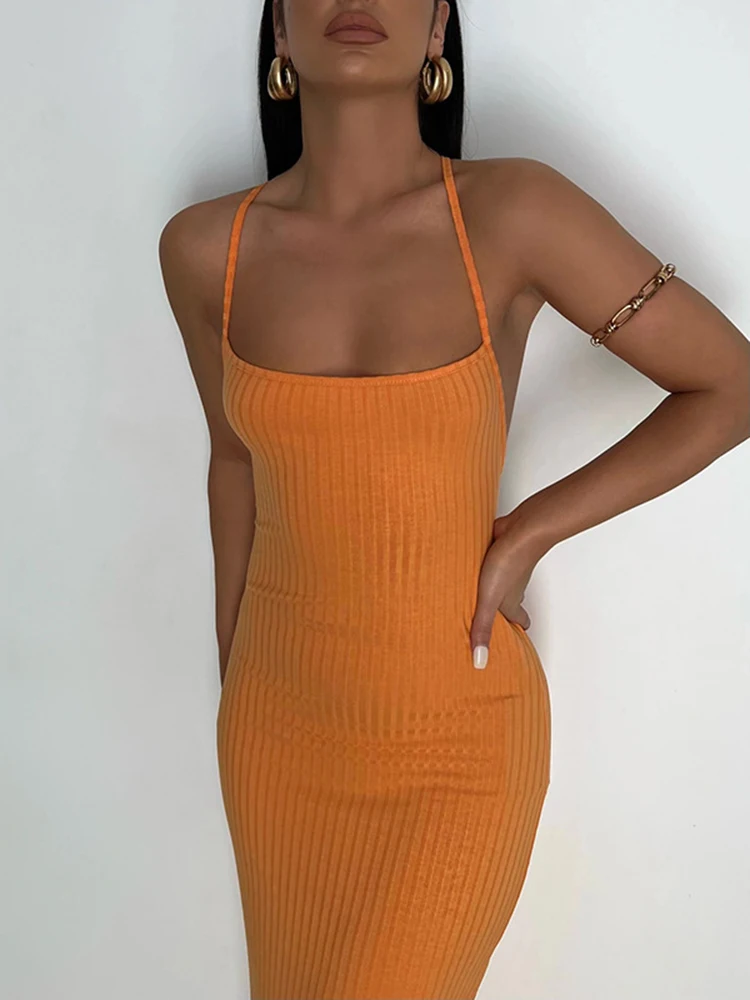 Sexy Backless Maxi Dress for Women Elegant Bandage Sleeveless Slim Club Party Dress 2022 Summer Yellow Knit Evening Outfits
Sexy Backless Maxi Dress for Women Elegant Bandage Sleeveless Slim Club Party Dress 2022 Summer Yellow Knit Evening Outfits
