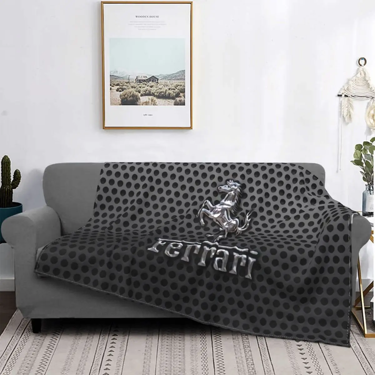 Ferrari Logo Blanket 3D Printed Soft Flannel Fleece Warm Sports Cars Throw Blankets for Car Bed Sofa Quilt
Ferrari Logo Blanket 3D Printed Soft Flannel Fleece Warm Sports Cars Throw Blankets for Car Bed Sofa Quilt