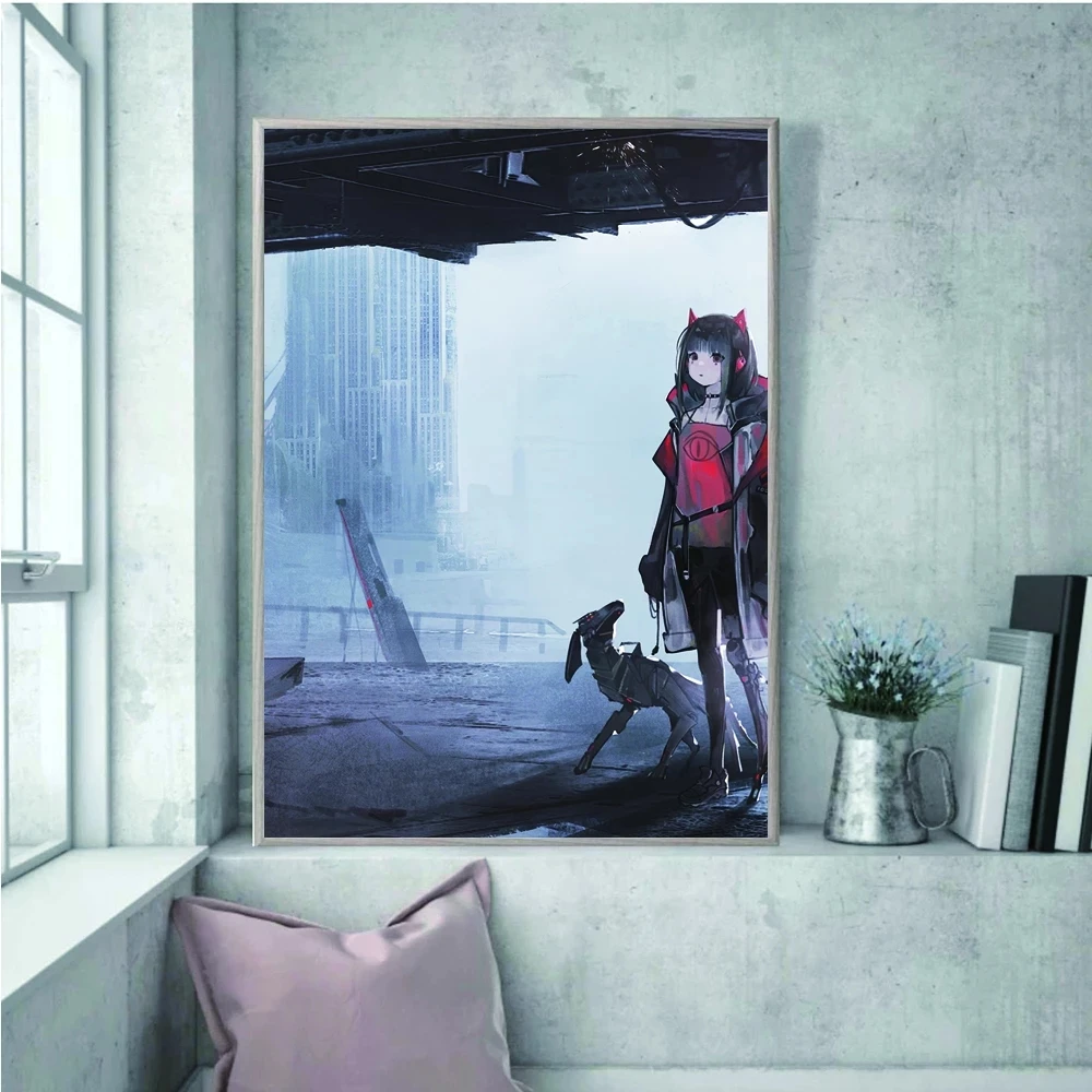 Wall Art Animal Dog Canvas Prints Cartoon Anime Girl No Frame Picture Home Decor Living Room Japanese Character Painting Poster
Wall Art Animal Dog Canvas Prints Cartoon Anime Girl No Frame Picture Home Decor Living Room Japanese Character Painting Poster