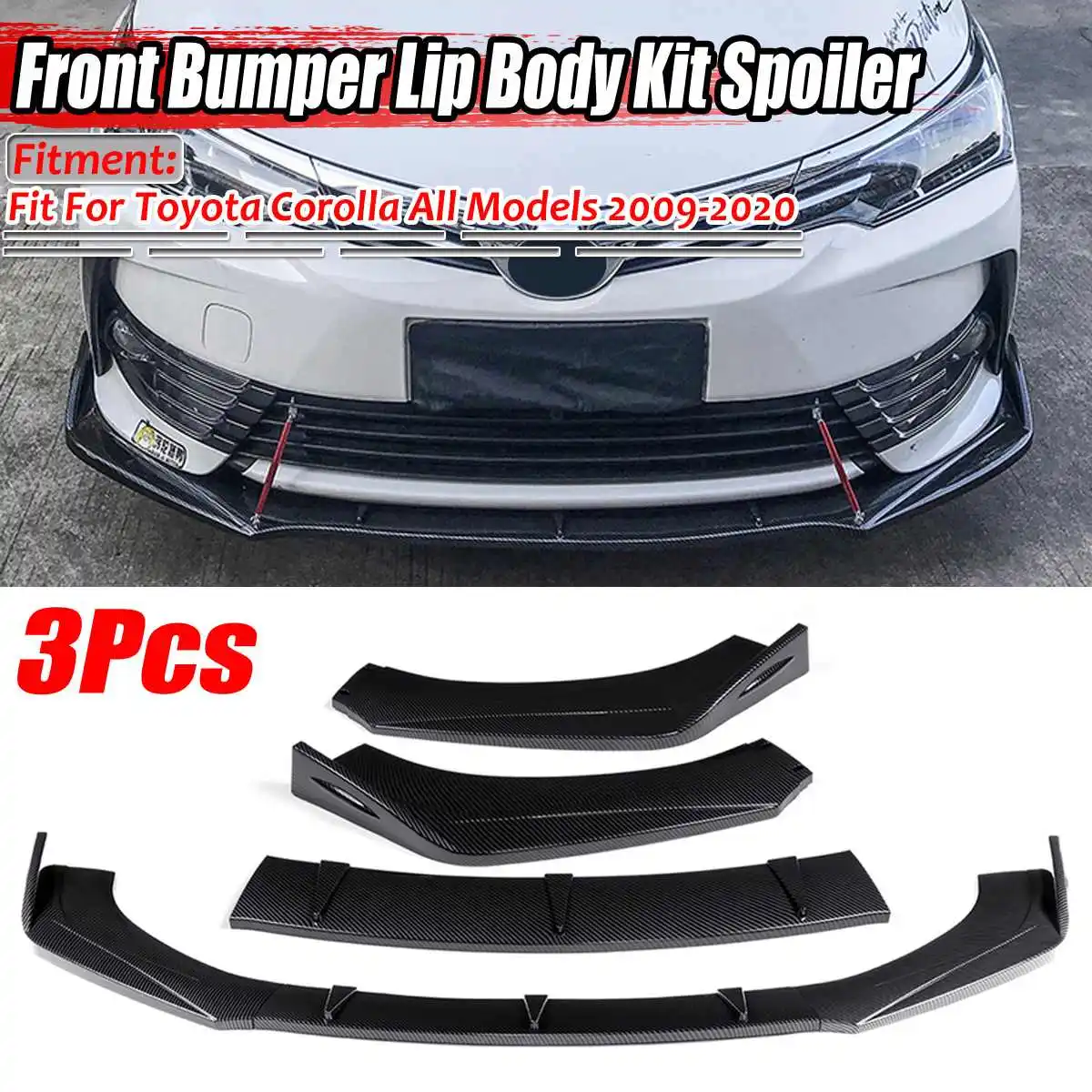 Corolla Lip Universal Car Front Bumper Lip Splitter Spoiler For Toyota Corolla Camry For Mitsubishi Lancer For Evolution Eclipse
Corolla Lip Universal Car Front Bumper Lip Splitter Spoiler For Toyota Corolla Camry For Mitsubishi Lancer For Evolution Eclipse