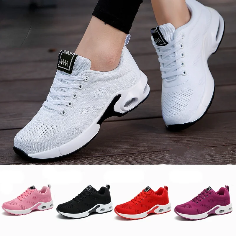 Fashion Women Lightweight Sneakers Outdoor Sports Breathable Mesh Comfort Running Shoes Cushion Lace Up Lucky Choice Shoes
Fashion Women Lightweight Sneakers Outdoor Sports Breathable Mesh Comfort Running Shoes Cushion Lace Up Lucky Choice Shoes