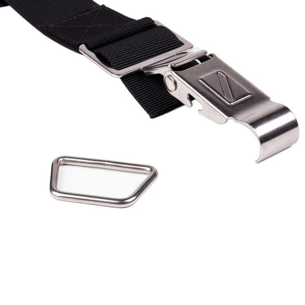 High Quality Practical Diving Tank Band Accessories Black Strap 1PC Anti-Slip Pad Cam Nylon+304 Stainless Steel
High Quality Practical Diving Tank Band Accessories Black Strap 1PC Anti-Slip Pad Cam Nylon+304 Stainless Steel