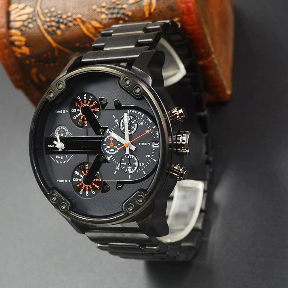 Stainless Steel Quartz Watch Fashionable Luxury Casual and Business Watch Sport Watch with Large Dial for Men
Stainless Steel Quartz Watch Fashionable Luxury Casual and Business Watch Sport Watch with Large Dial for Men