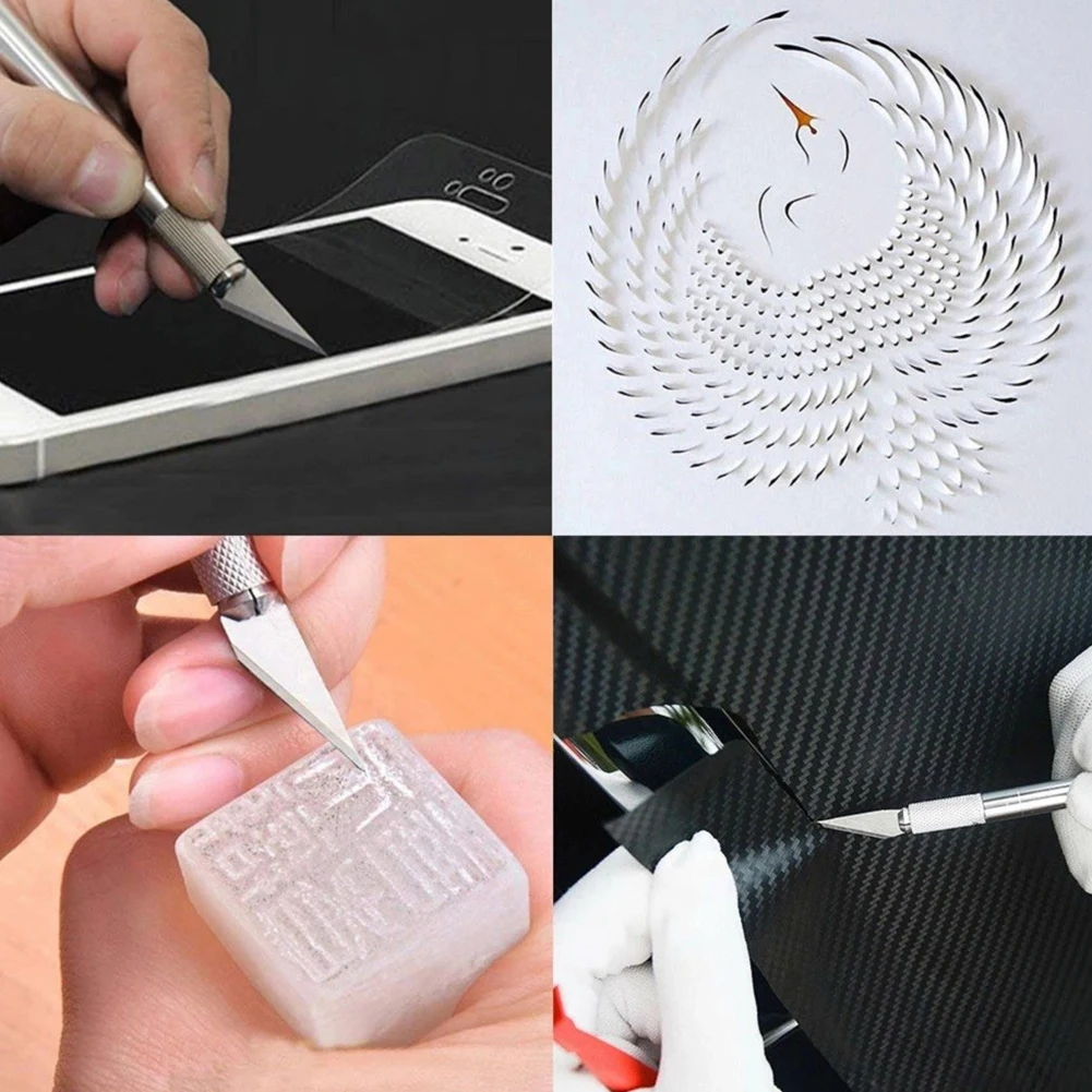 13Pcs Set Art Carving Cutter With Box Craft Sculpture Paper Cutting Blade Precision Engraving Cutter Hand Tool Carving Tools
13Pcs Set Art Carving Cutter With Box Craft Sculpture Paper Cutting Blade Precision Engraving Cutter Hand Tool Carving Tools