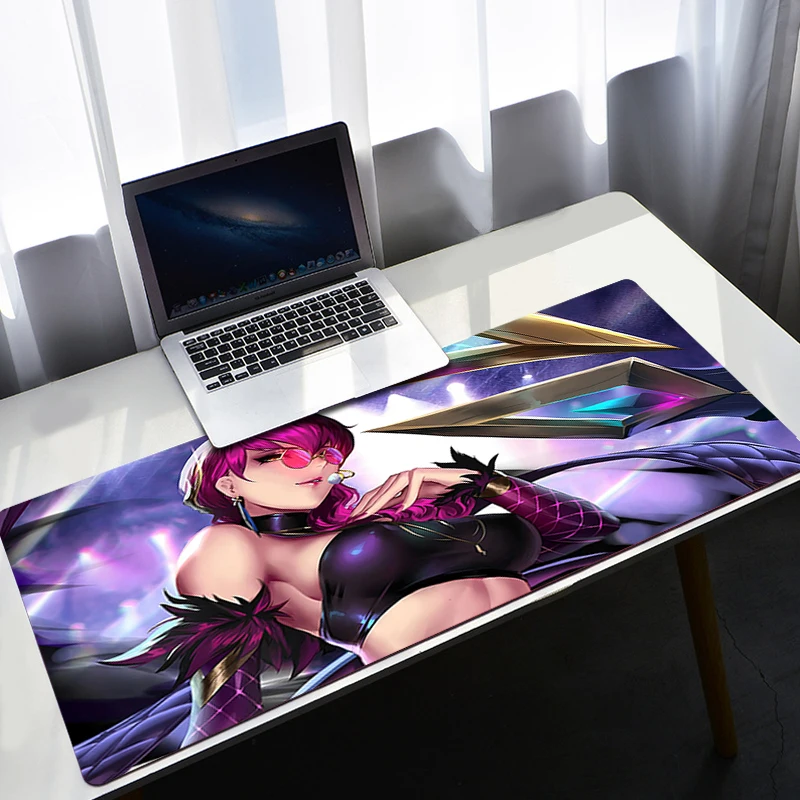 LOL Evelynn Tapis De Souris Mousepad PC Gaming Accessories Mouse Mat Non-slip Mouse Pad Anime Mausepad Deskmat Tappetino Mouse
LOL Evelynn Tapis De Souris Mousepad PC Gaming Accessories Mouse Mat Non-slip Mouse Pad Anime Mausepad Deskmat Tappetino Mouse