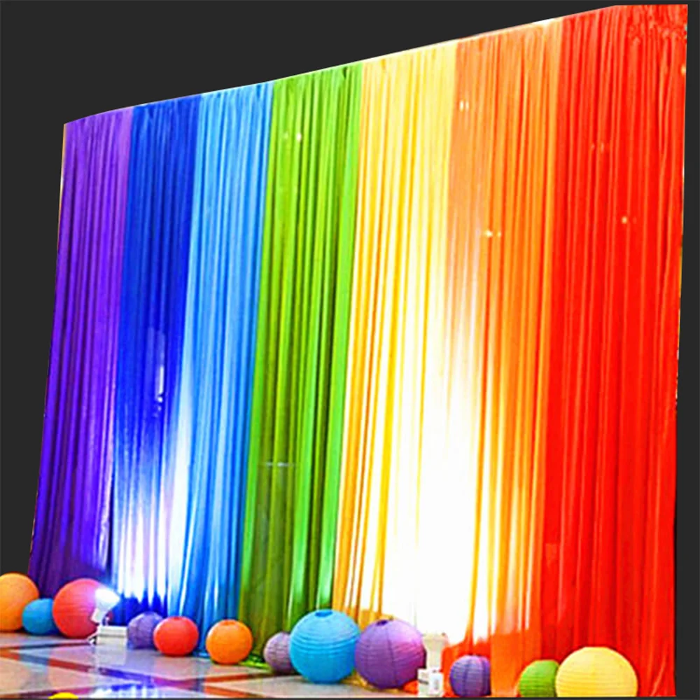 

Neon party Decoration Colorful Foil Fringe Curtain Glow Theme Birthday Backdrop Anniversary Photo Booth Wedding Supplies