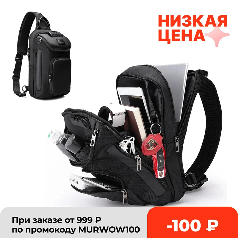 SUUTOOP Large Capacity Men Oxford Waterproof Multifunction Shoulder Bag Crossbody Bag Messenger Chest Sling Travel Pack for Male
SUUTOOP Large Capacity Men Oxford Waterproof Multifunction Shoulder Bag Crossbody Bag Messenger Chest Sling Travel Pack for Male