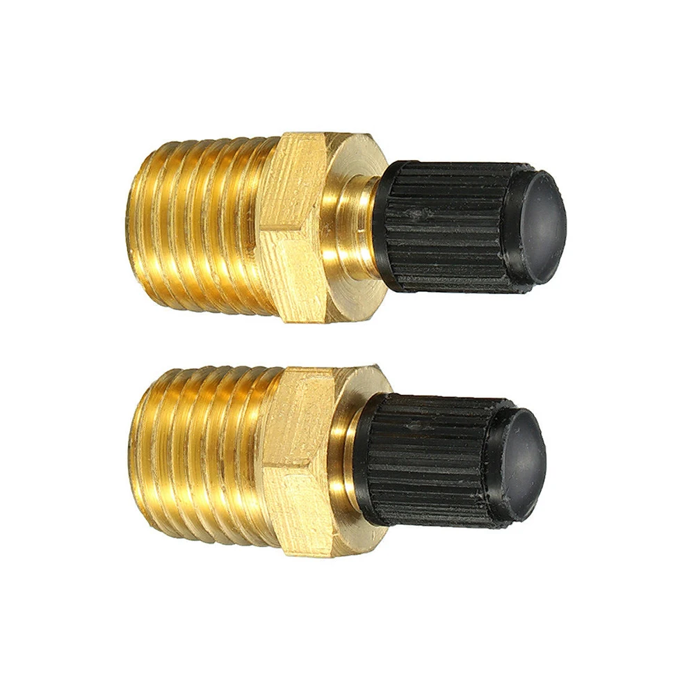 New Tank Fill Valve NPT 1.00” Overall Length 1/4\" MPT 9/16” Hex Body Air Compressor Vehicle With Installed Core
New Tank Fill Valve NPT 1.00” Overall Length 1/4\" MPT 9/16” Hex Body Air Compressor Vehicle With Installed Core