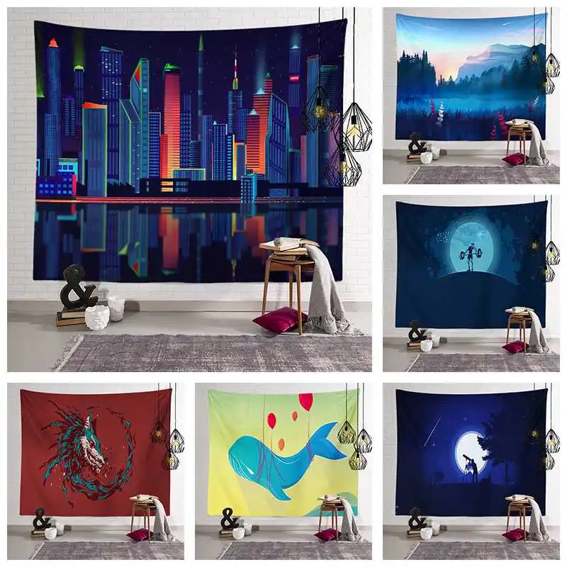 Home living room living room decoration simple animation tapestry landscape character animal tapestry tapiz
Home living room living room decoration simple animation tapestry landscape character animal tapestry tapiz