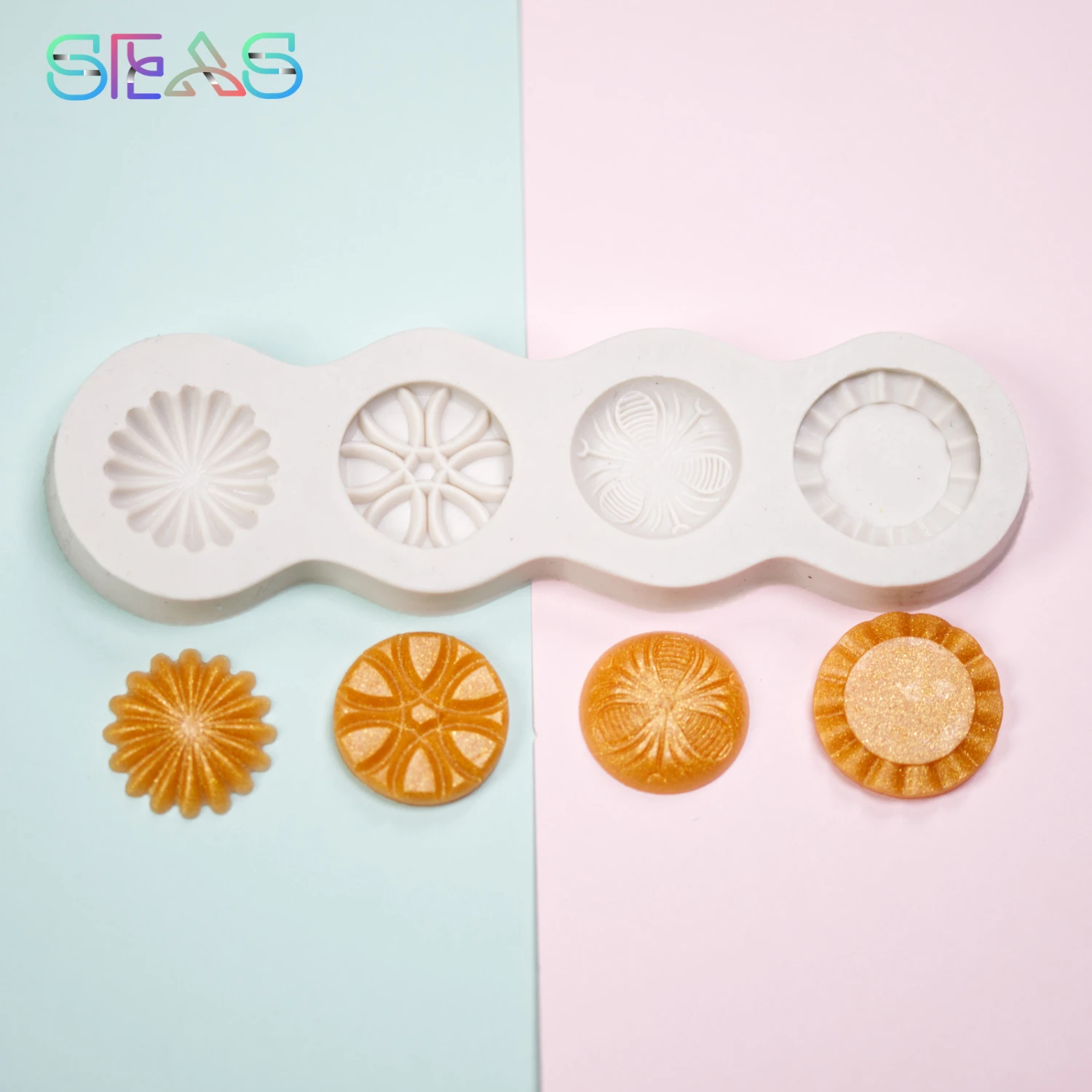 1Pcs Button Muffin Silicone Sweet Candy Jelly Ice Mould Mold Baking Pan Make DIY Cake border decoration 
1Pcs Button Muffin Silicone Sweet Candy Jelly Ice Mould Mold Baking Pan Make DIY Cake border decoration